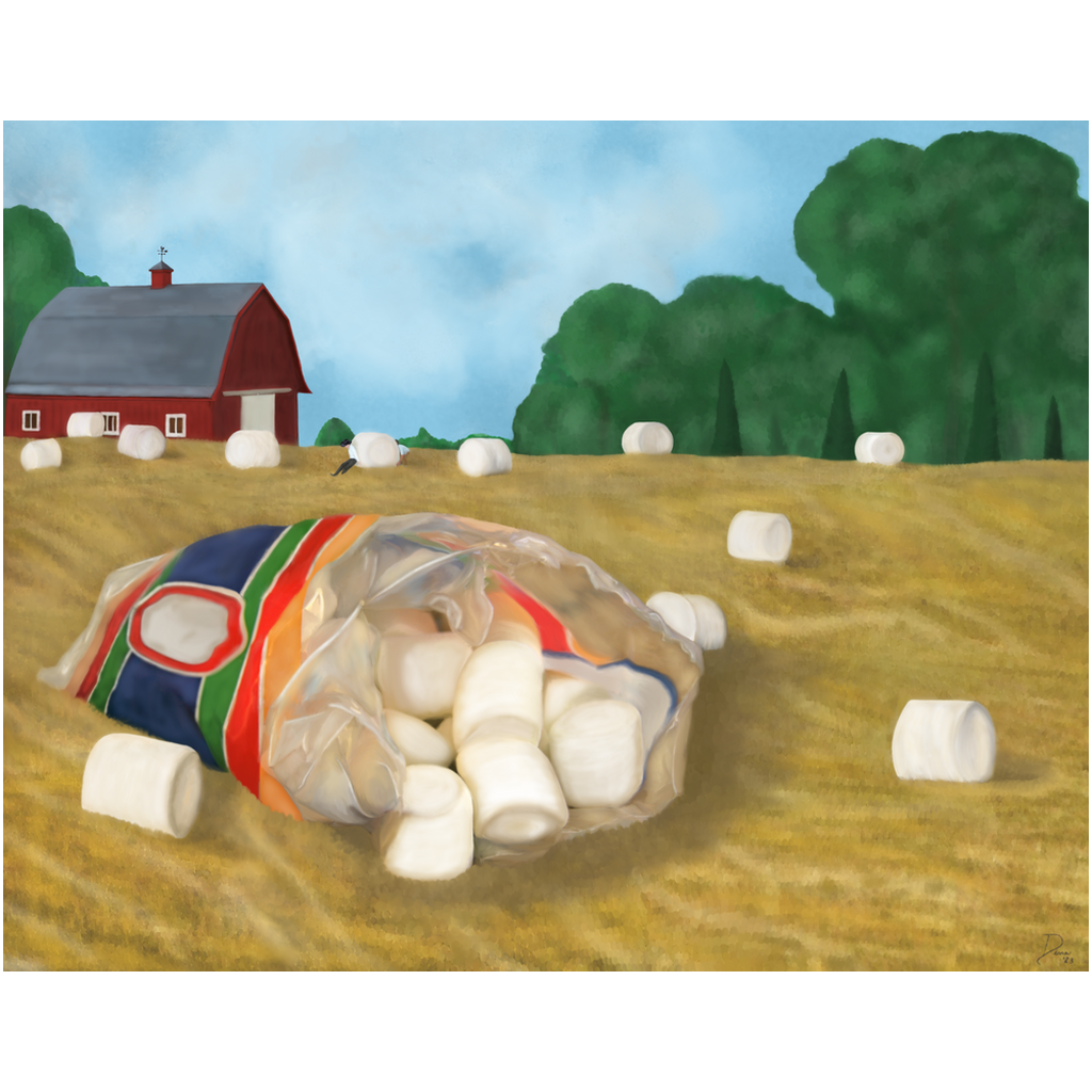 Marshmallow Fields Print - The Art of Dena Tullis