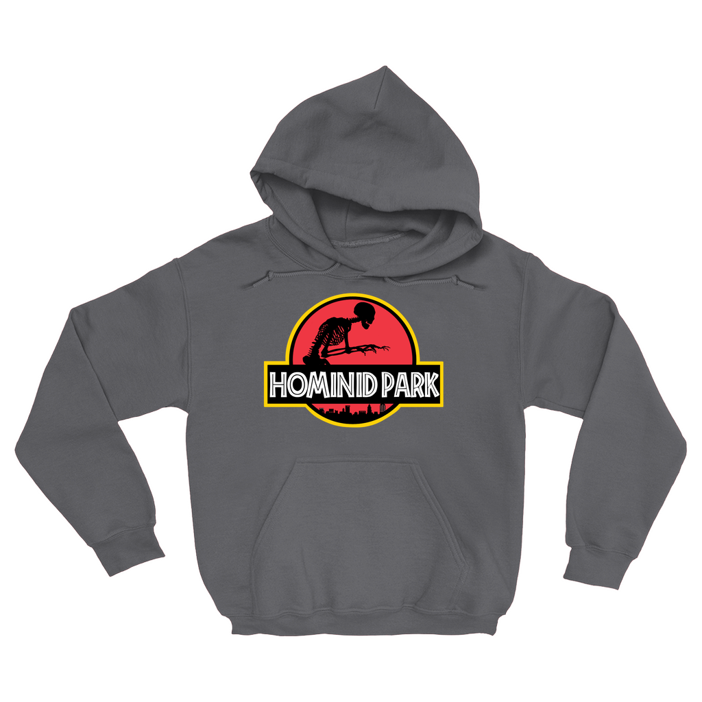 Hominid Park - Heavy Pullover Hoodie - The Art of Dena Tullis