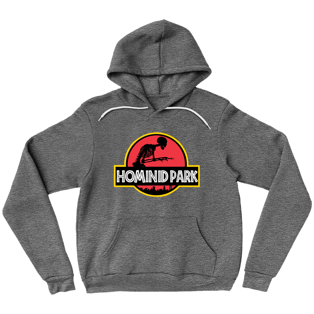 Hominid Park - Bella & Canvas Pullover Hoodie - The Art of Dena Tullis