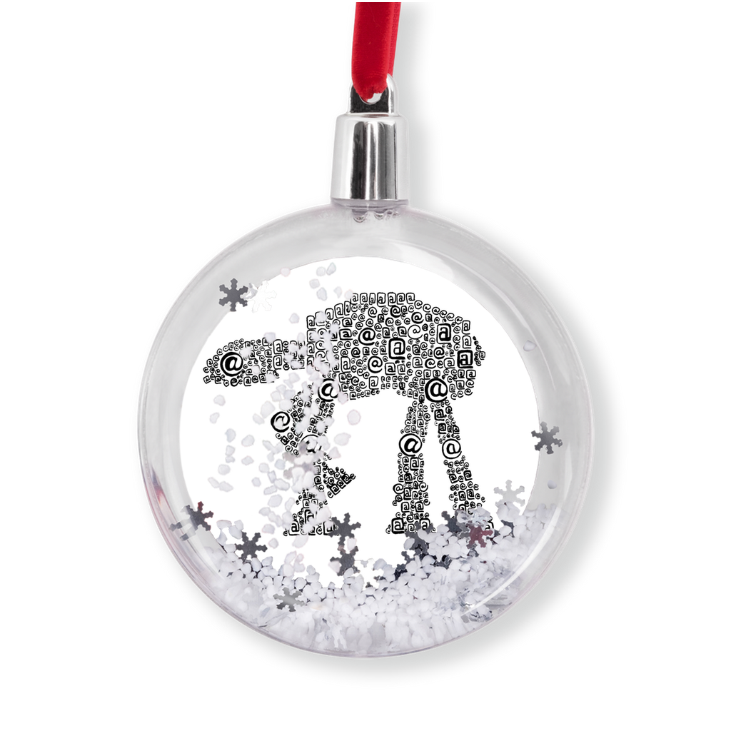 @-@ Snow Globe Ornament - The Art of Dena Tullis