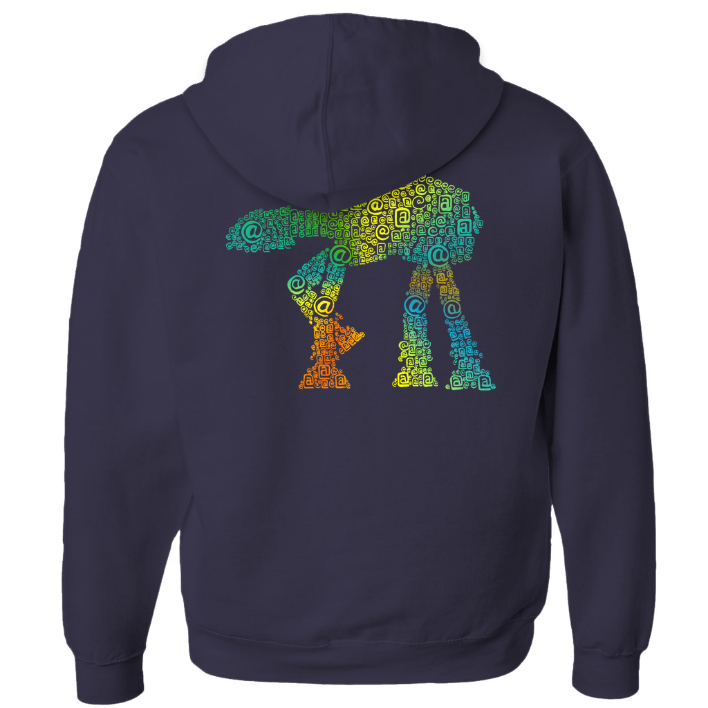 @@ Re-Mixed Lightweight Zip-Up Hoodie - The Art of Dena Tullis