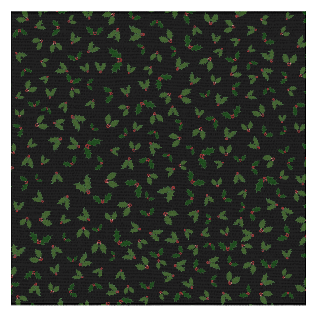 Holly Jolly Batmas Tablecloth - GothFromHoth Designs