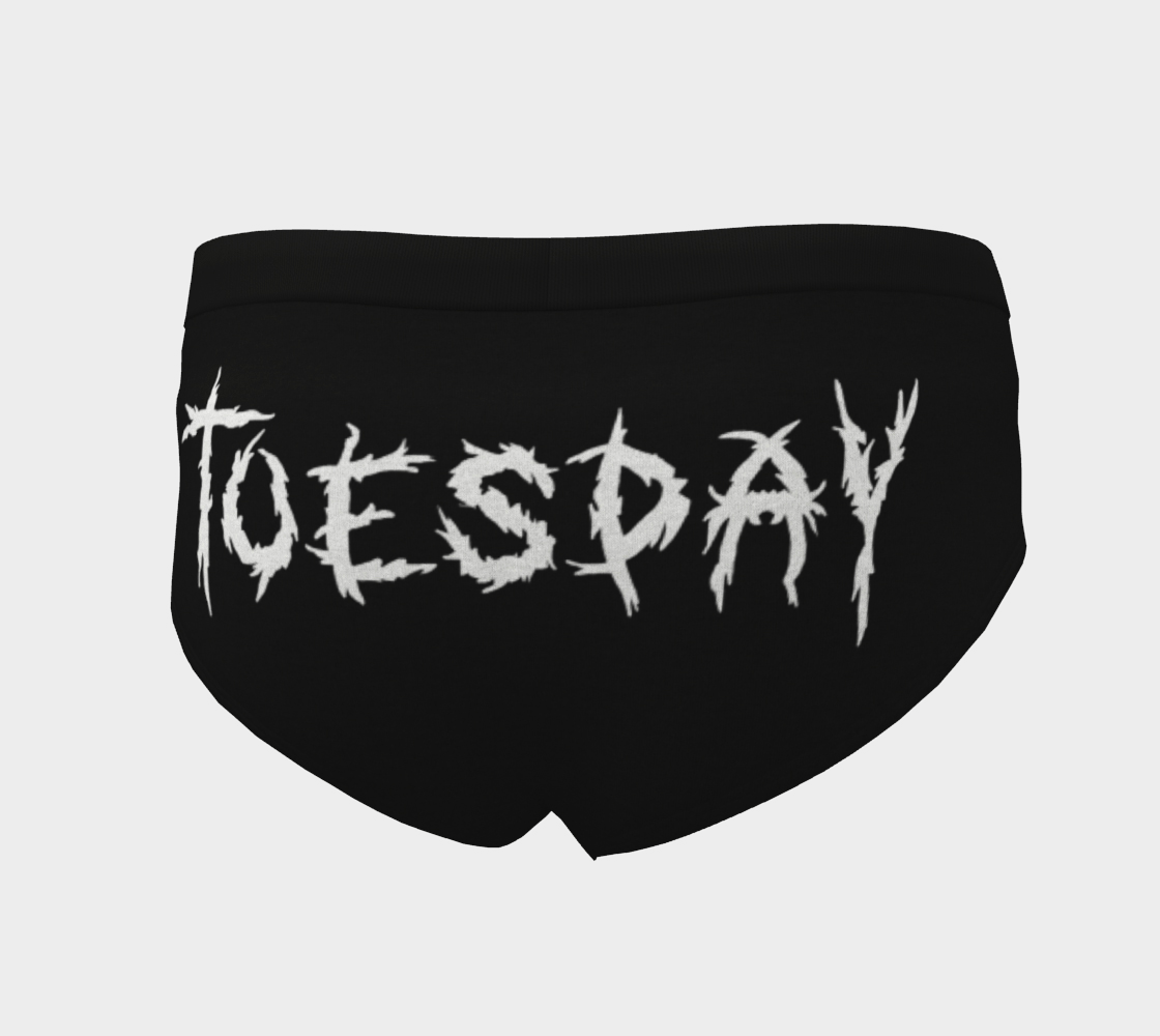 Metal Tuesday - Cheeky Briefs - GothFromHoth Designs