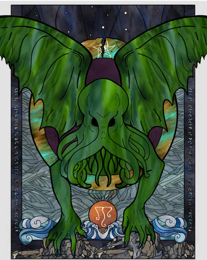 Cthulu Awakens - professional Quality prints