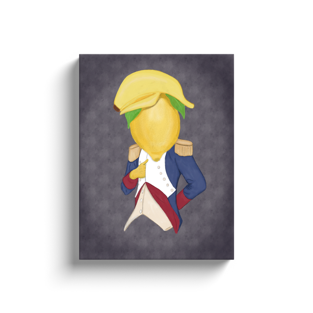 Napolemon Bananaparte - Canvas - GothFromHoth Designs