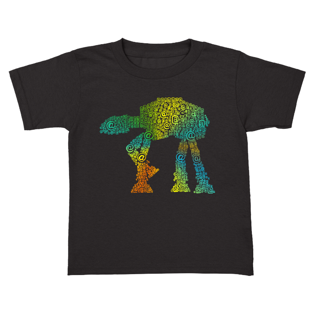 The @@ Remixed Edition - Toddler T-Shirts - The Art of Dena Tullis