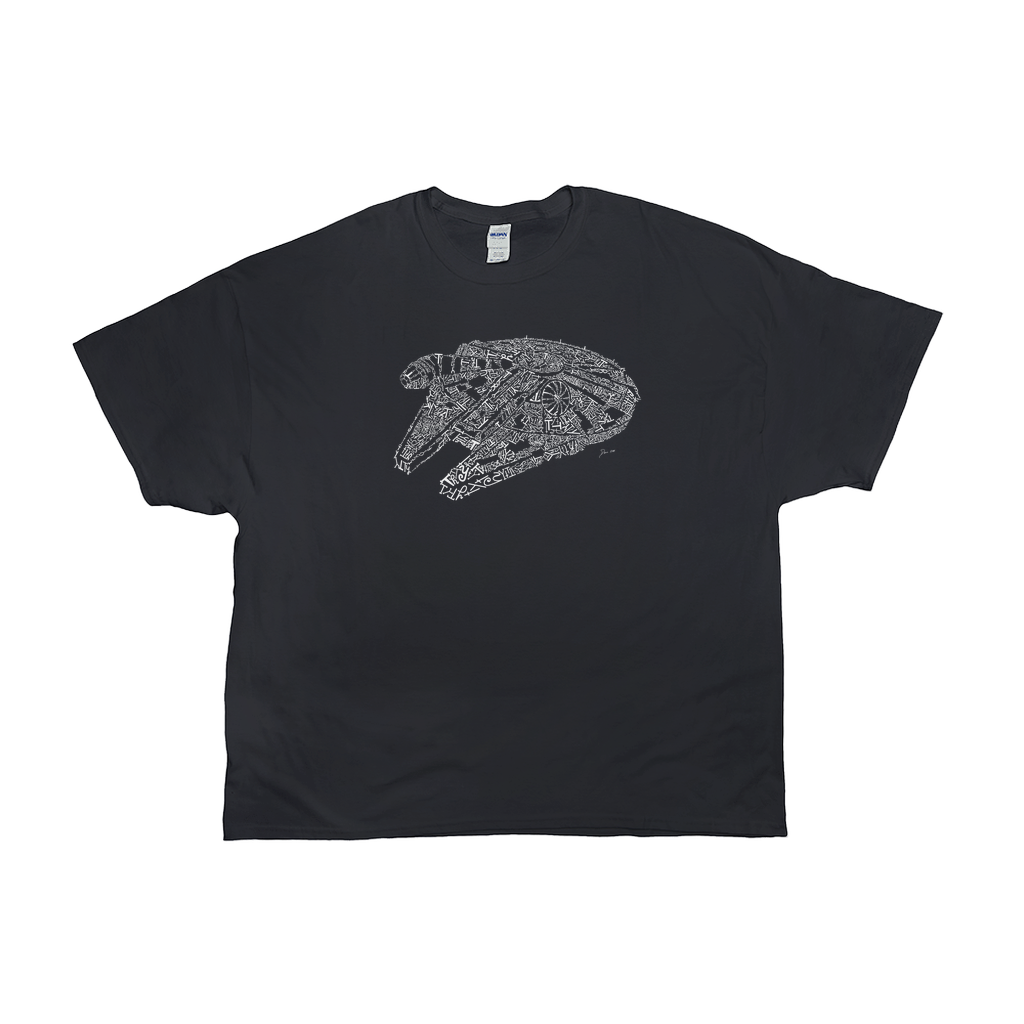 YT-1300-DTG-Tshirt-Gildan-2000-4XL-Black-Adult