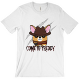Freddy Courgir T-Shirt - The Art of Dena Tullis