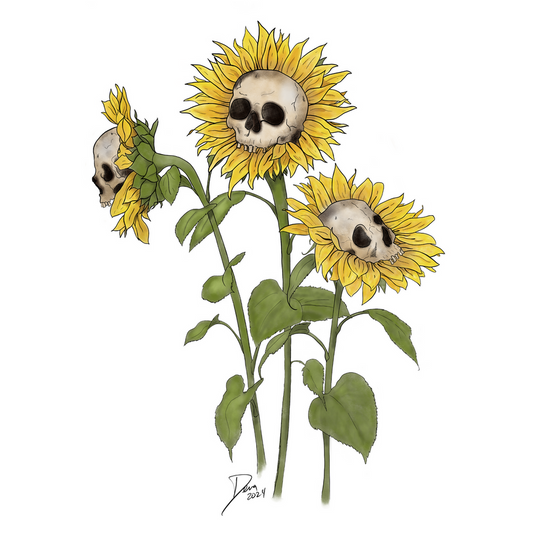 Skullflowers - Professional Prints