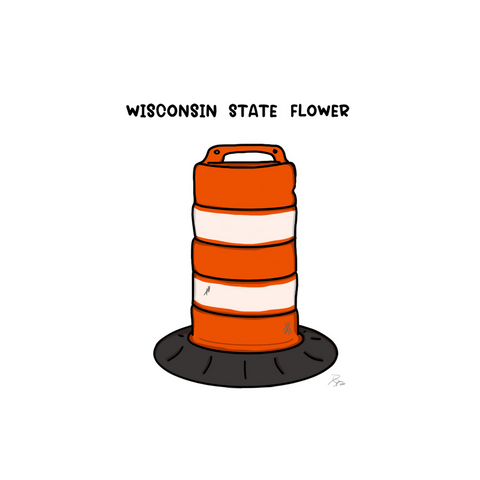 Wisconsin State Flower -  Prints