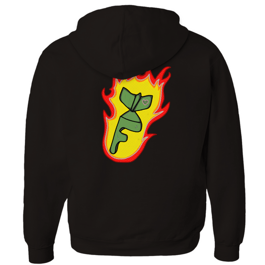 F-Bomb Lightweight Zip-Up Hoodie