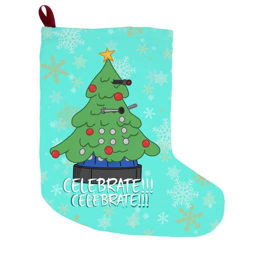 CELEBRATE! Dalek Christmas Stocking