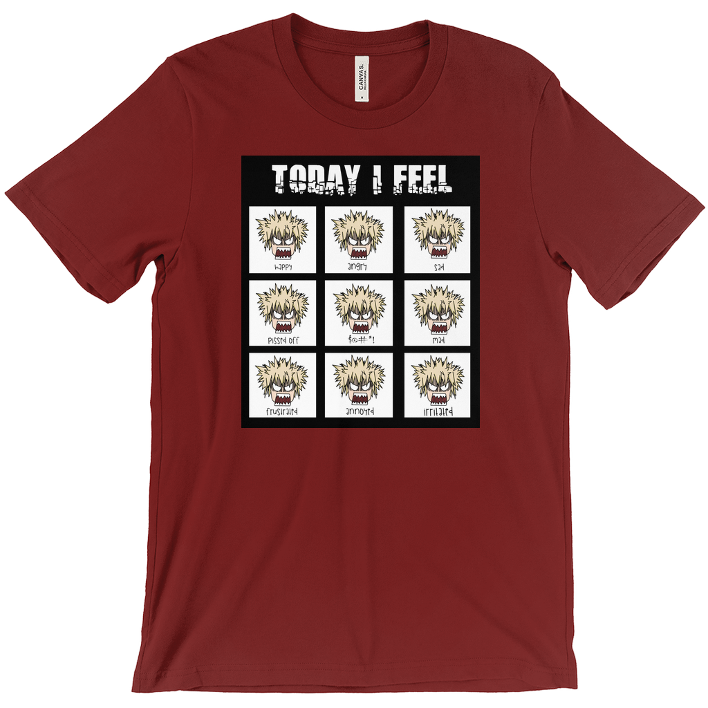 Angry Feels T-Shirt - The Art of Dena Tullis