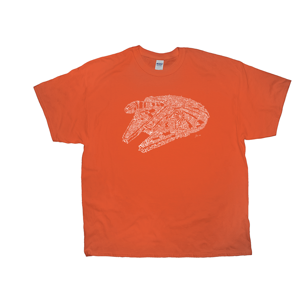 YT-1300-DTG-Tshirt-Gildan-2000-2XL-Orange-Adult
