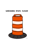 Wisconsin State Flower - 15 oz mug - The Art of Dena Tullis