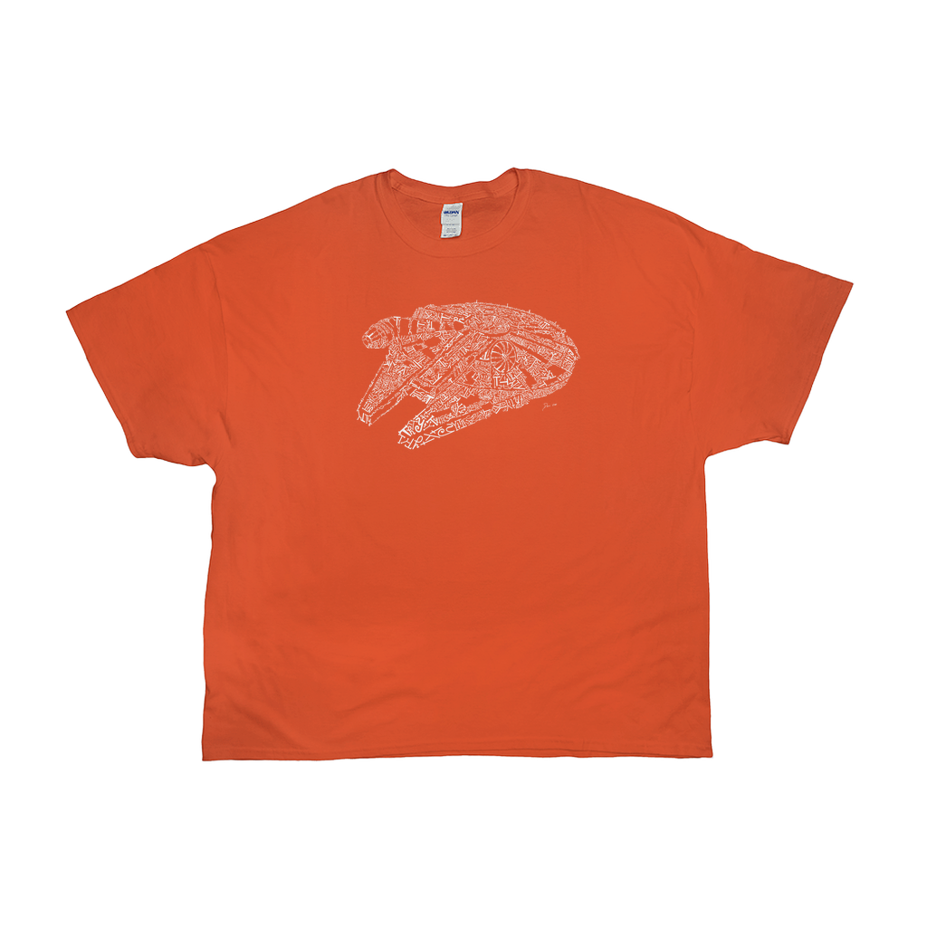 YT-1300-DTG-Tshirt-Gildan-2000-4XL-Orange-Adult