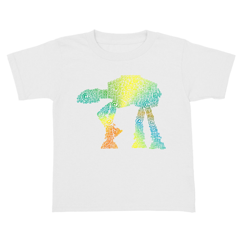 The @@ Remixed Edition - Toddler T-Shirts - The Art of Dena Tullis