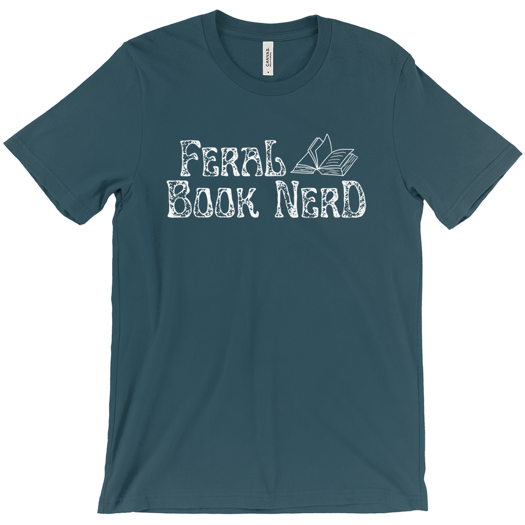 FeralBook-DTG-Tshirt-Bella-3001-M-DeepTeal-Adult