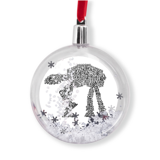 @-@ Snow Globe Ornament