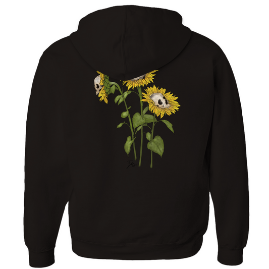 Skullflowers - Light Zipup Hoodie