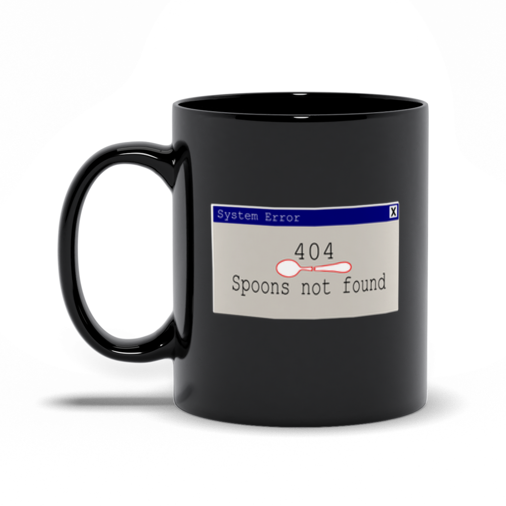 Error - No Spoons Found Mug