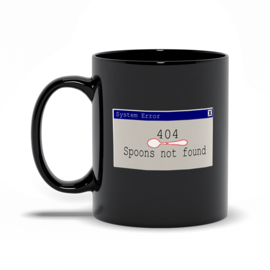 Error - No Spoons Found Mug