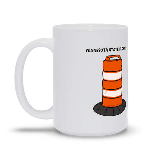 Minnesota State Flower - 15 oz mug - The Art of Dena Tullis