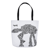 Symbol Ships Battle Tote Bag - GothFromHoth Designs