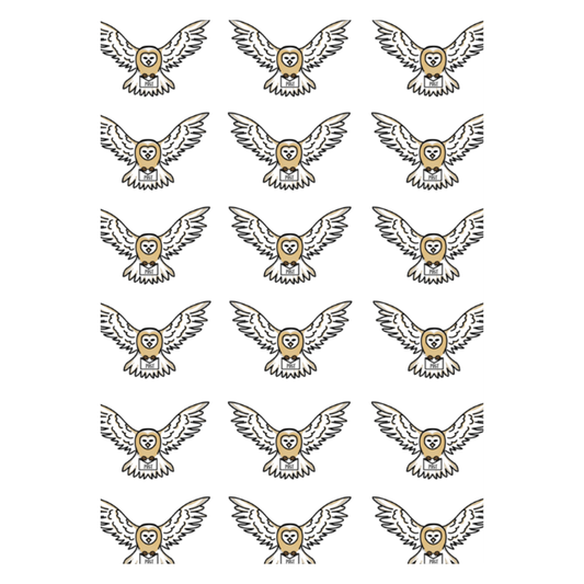 Owl Post Sticker sheets - GothFromHoth Designs