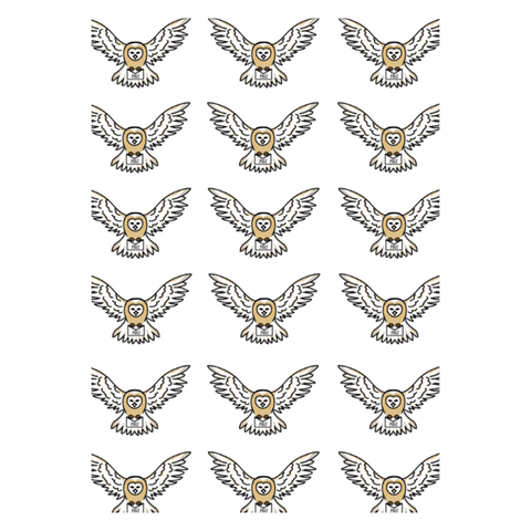 Owl Post Sticker sheets - GothFromHoth Designs