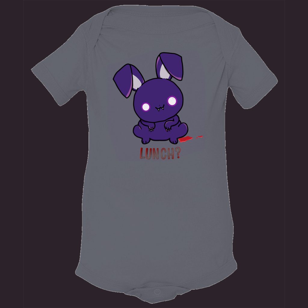 Hungry Wabbit onsie - GothFromHoth Designs