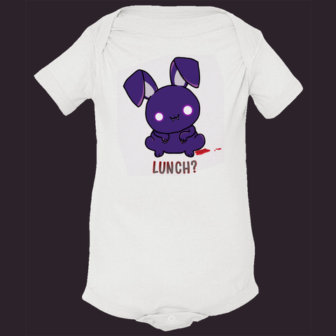 Hungry Wabbit onsie - GothFromHoth Designs