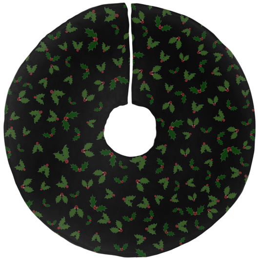 Holly Jolly Batmas Tree Skirt - GothFromHoth Designs