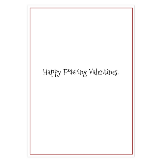 Happy Valentines card - The Art of Dena Tullis