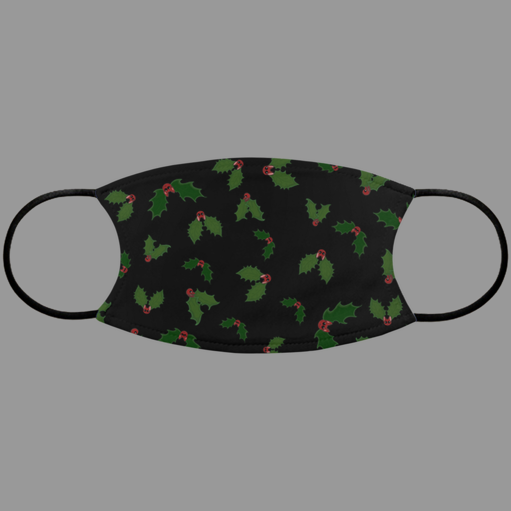 Holly Jolly Batmas Face Masks - GothFromHoth Designs