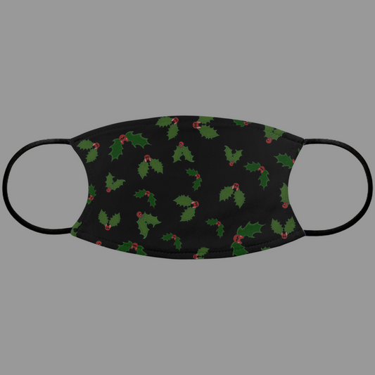 Holly Jolly Batmas Face Masks - GothFromHoth Designs