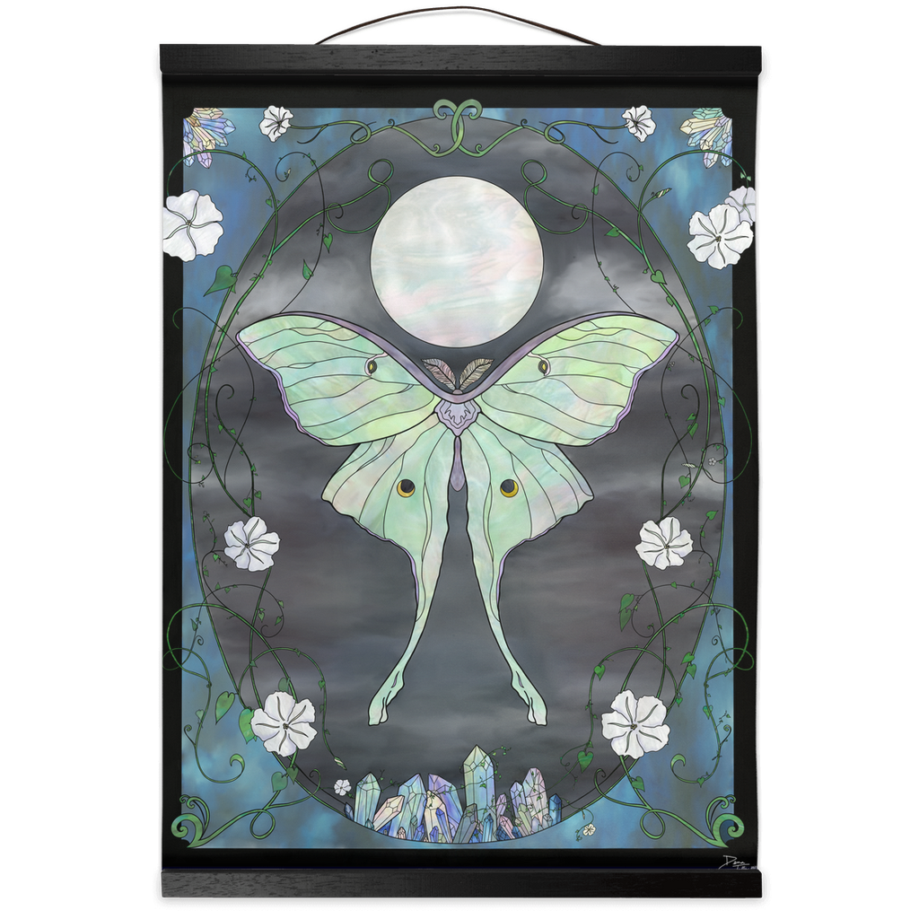 Luna Hanging Canvas Print - The Art of Dena Tullis