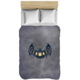 MoonPhase Bat Comforter - GothFromHoth Designs