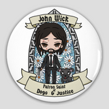 St. John Wick Pin-Back Buttons - GothFromHoth Designs