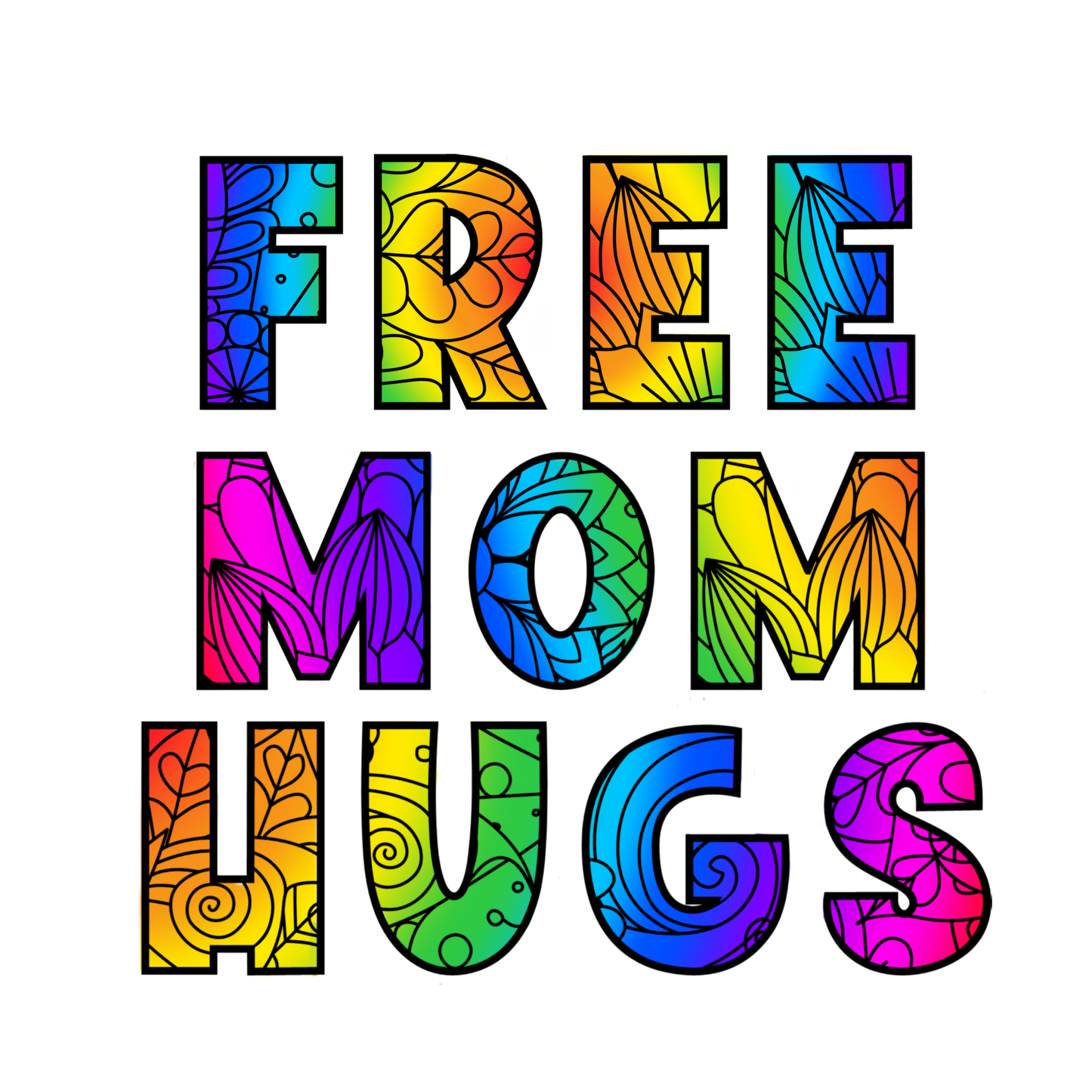 Free Mom Hugs - shirts - GothFromHoth Designs